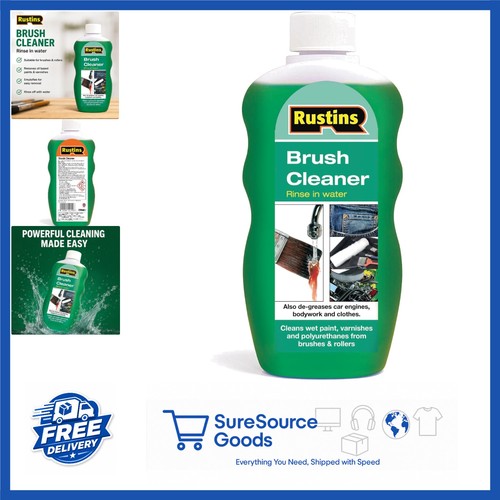 Oil based paint brush cleaner - brush,